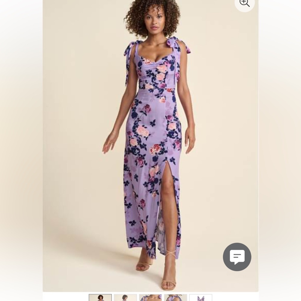 Venus tie shoulder maxi dress size 20